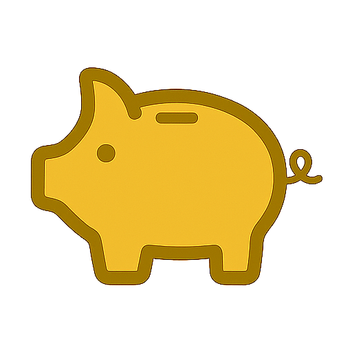 小猪存钱罐LOGO